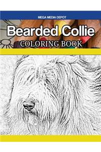 Bearded Collie Coloring Book