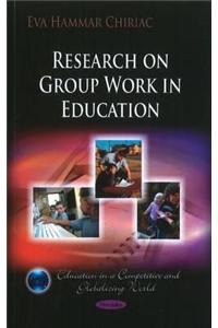 Research on Group Work in Education