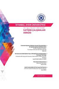 İstanbul Aydin Ünİversİtesİ İletİŞİm ÇaliŞmalari Dergİsİ