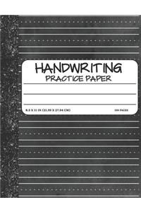 Handwriting Practice Paper