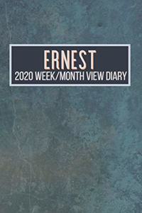 ERNEST 2020 Week/Month View Diary