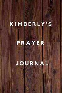 Kimberly's Prayer Journal