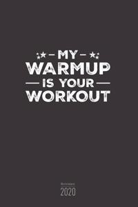 Wochenplaner 2020 - Fitness Gym Bodybuilding