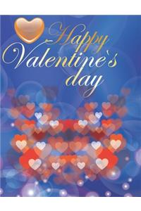 Happy Valentine's Day Valentine Coloring Book For Adult
