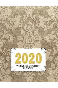 2020 Weekly & Monthly Planner