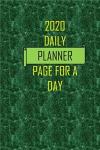 daily calendar 2020 page a day