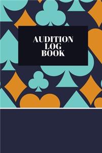 Audition Log Book