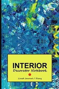 Interior decorator notebook
