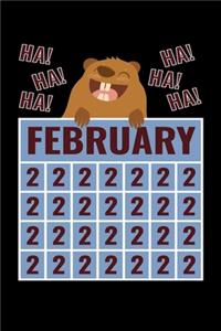 Ha ha February 2