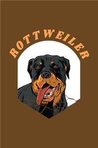 Rottweiler Notizbuch