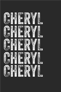 Name CHERYL Journal Customized Gift For CHERYL A beautiful personalized