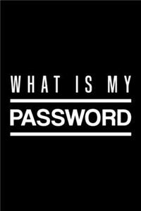 What Is My Password