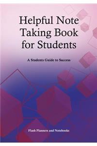 Helpful Note Taking Book for Students