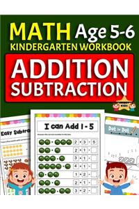 kindergarten math workbooks age 5-6