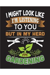 Gardening Journal Notebook