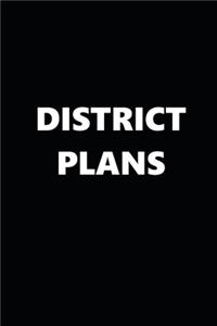 2020 Weekly Planner Political Theme District Plans Black White 134 Pages