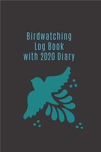 Birdwatching Log Book with 2020 Diary