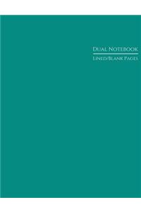 Dual Notebook Lined/Blank Pages