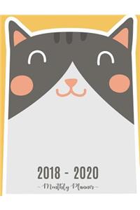 2018 - 2020 Monthly Planner