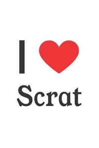I Love Scrat: Scrat Designer Notebook