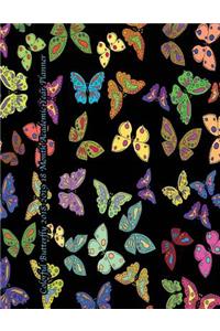 Colorful Butterfly 2018-2019 18 Month Academic Year Planner
