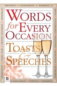 Words for All Occasions: Toasts and Speeches Counterpack 24 2