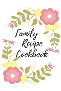 Blank Family Recipe Cookbook