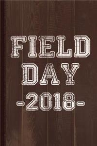 Field Day 2018 Journal Notebook