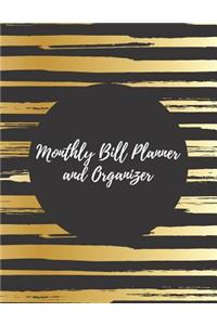 Monthly Bill Planner and Organizer