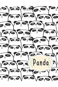 Composition Notebook Panda