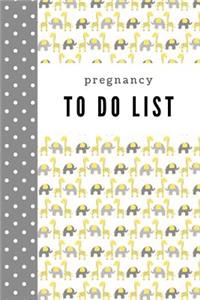 Pregnancy To Do List