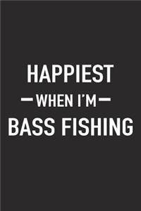 Happiest When I'm Bass Fishing