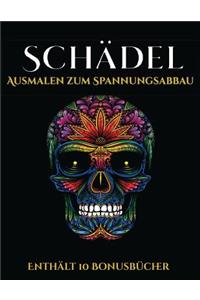 Ausmalen zum Spannungsabbau (Schädel)