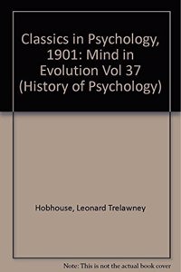 Classics in Psychology, 1901