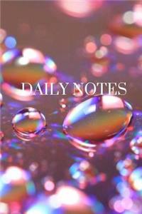 Daily Notes - Pink Bubbles