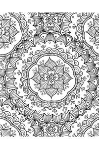 Journal Notebook Flower Mandala Pattern 2