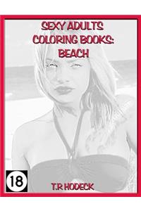 Sexy Adults Coloring Books Beach