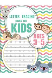 Letter tracing books for kids ages 3-5