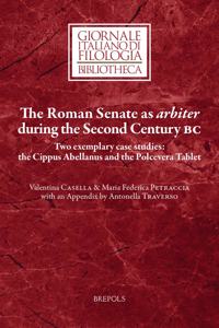 Roman Senate as Arbiter During the Second Century BC