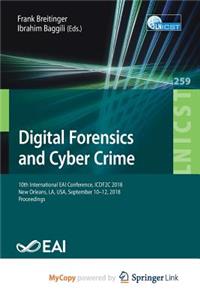 Digital Forensics and Cyber Crime