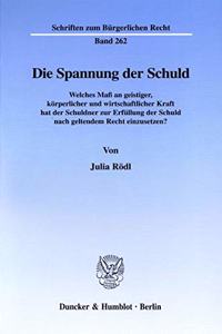 Die Spannung Der Schuld