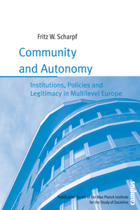 Community and Autonomy