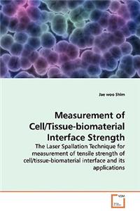 Measurement of Cell/Tissue-biomaterial Interface Strength