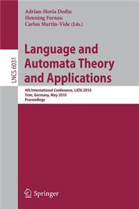 Language and Automata Theory and Applications