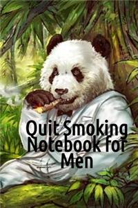 Quit Smoking Notebook For Men