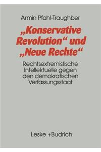 Konservative Revolution Und Neue Rechte