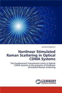 Nonlinear Stimulated Raman Scattering in Optical CDMA Systems