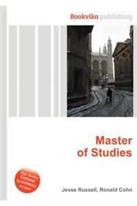 Master of Studies