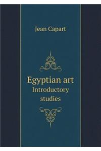 Egyptian Art Introductory Studies