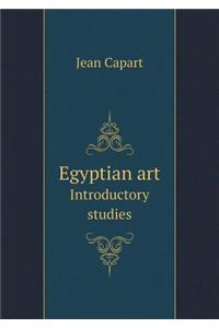 Egyptian art Introductory studies